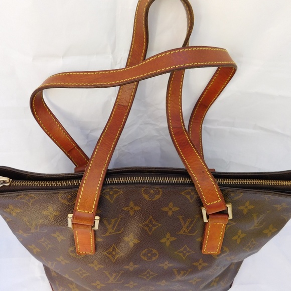 SOLD-AUTHENTIC LOUIS VUITTON CABAS PIANO TOTE - Picture 3 of 8